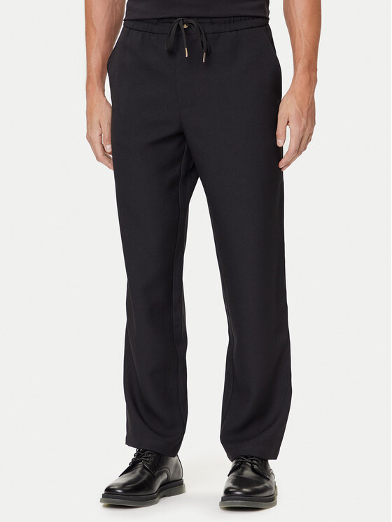 

Брюки из ткани regular fit 79GAA100 N0136 Versace Jeans Couture, чёрный