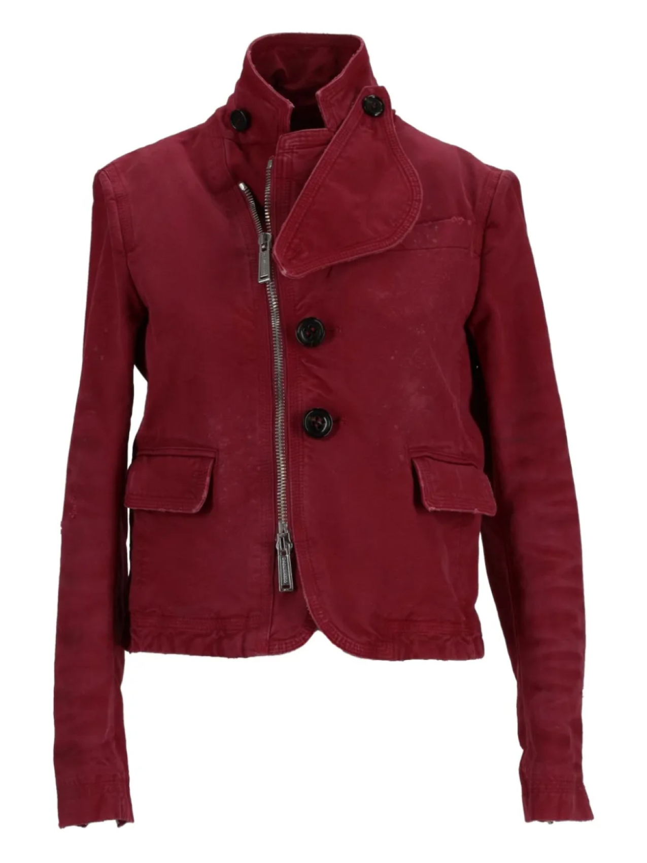 

DSQUARED2 куртка D2 на молнии, красный