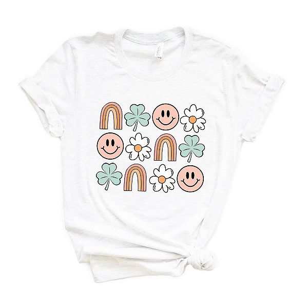 

Футболка с принтом St Patrick's Chart Simply Sage Market, White, Белый, Футболка с принтом St Patrick's Chart Simply Sage Market, White