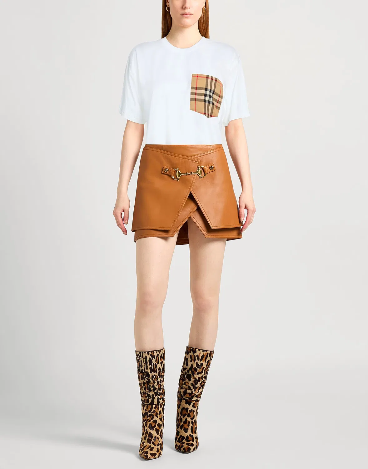 Футболка белого цвета Burberry — фото 2