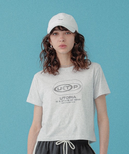 

Футболка с принтом DISPATCHER NO.8, пепельный