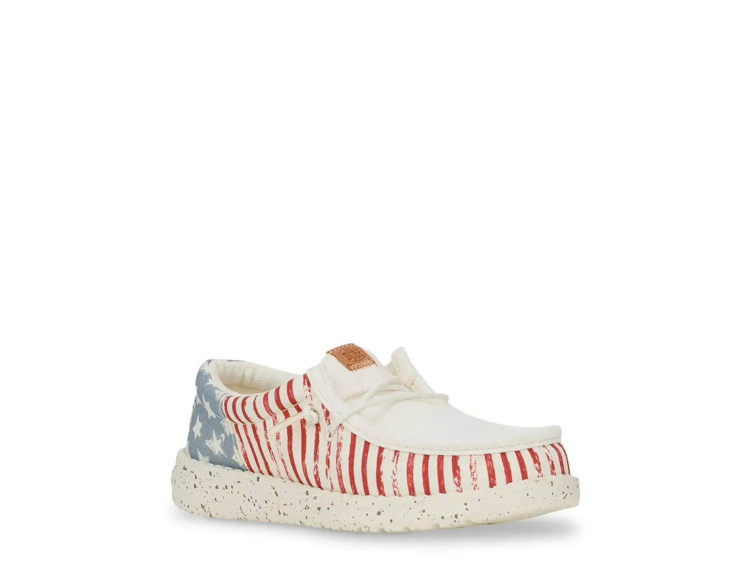 

Wally Funk Americana Stars Ame Слипоны - детские Heydude, White/Red