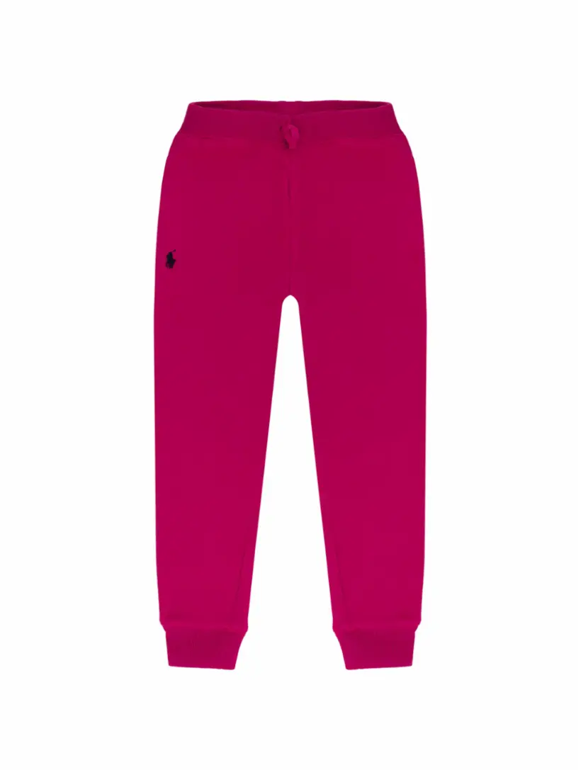 

Хлопковые джоггеры с логотипом Ralph Lauren, розовый