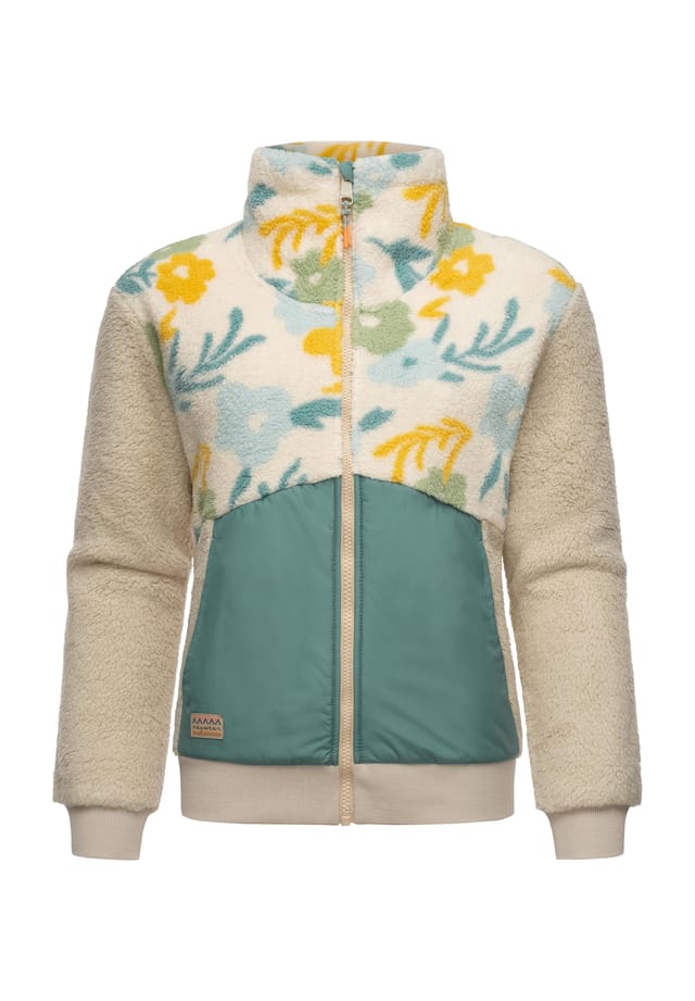 

Флисовая куртка madaras flower Ragwear, бежевый