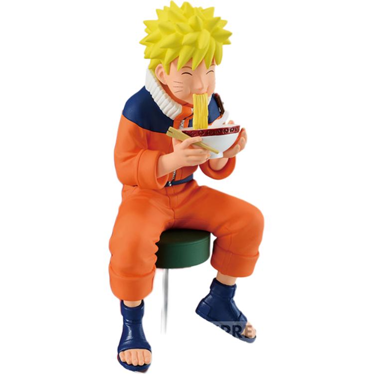 

Bandai Glass Factory, Naruto Uzumaki, наслаждающийся рамэном с подарками из коллекции Precious Moments BANPRESTO