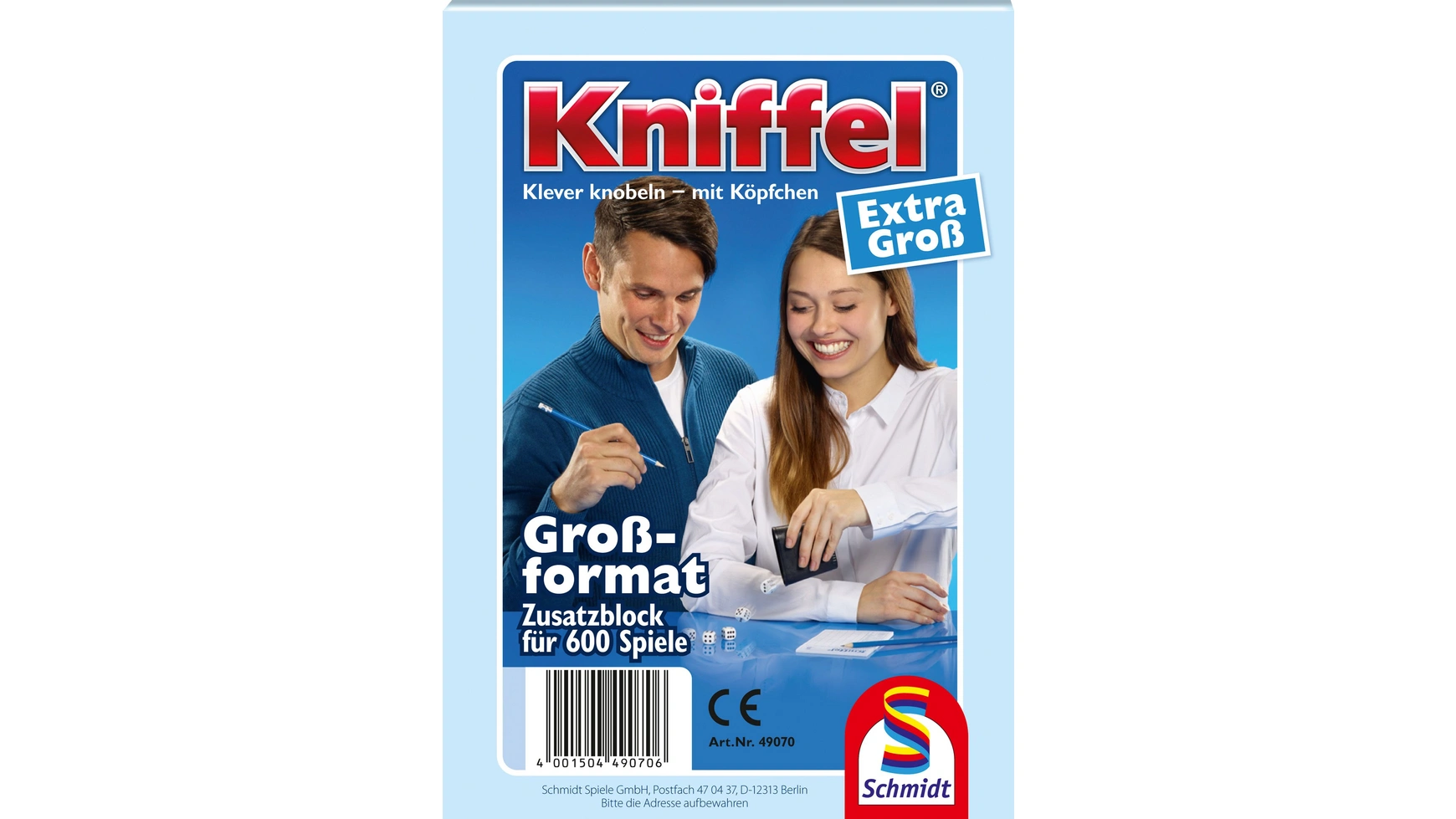 

Schmidt Spiele Kniffel Большой блок-головоломка