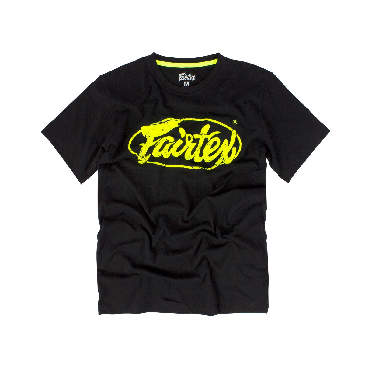 

Футболка Fairtex T-Shirt - TST148, цвет Black/Green Yellow