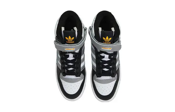 Кроссовки оригиналы форум середина Adidas, черный — фото 4
