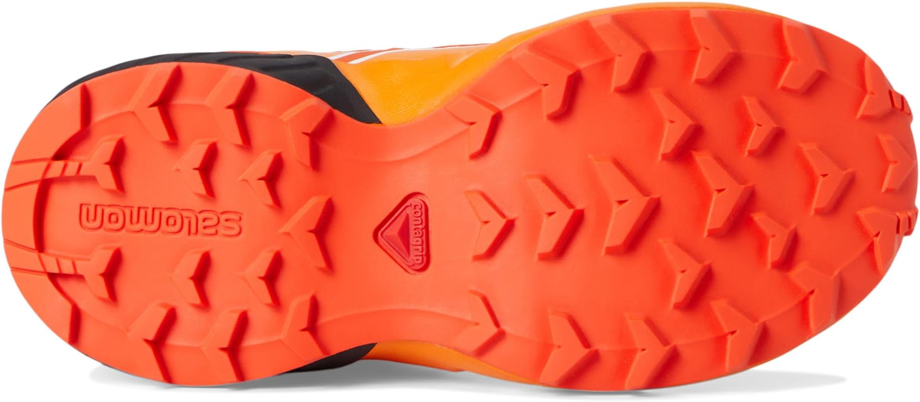 Кроссовки Salomon Kids Speedcross, цвет Black/Cherry Tomato/Turmeric — фото 3
