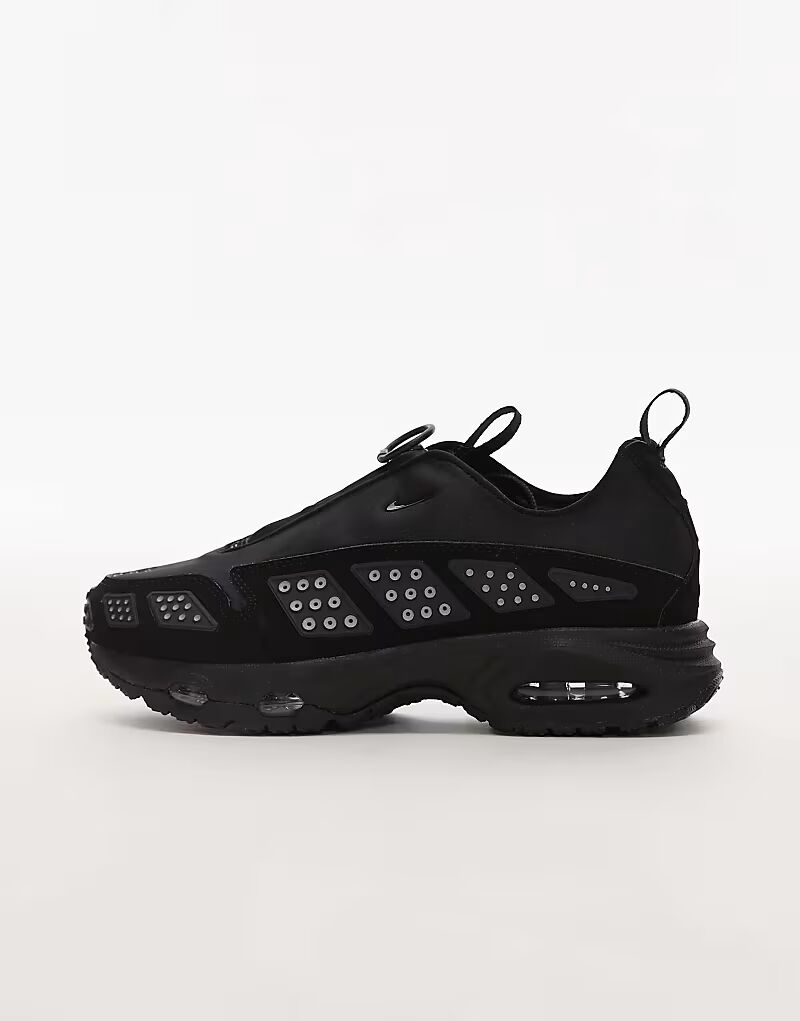 Кроссовки унисекс Nike Air Max SNDR черного и серебристого цветов — фото 2