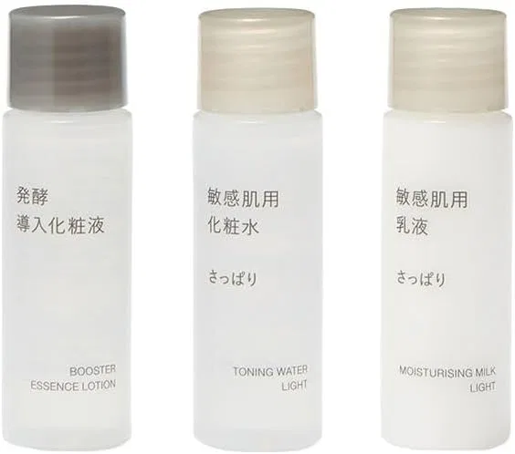 Набор для ухода за кожей 3-предметный пробный набор Fermentation Lotion для чувствительной кожи, освежающий тип, 150 мл