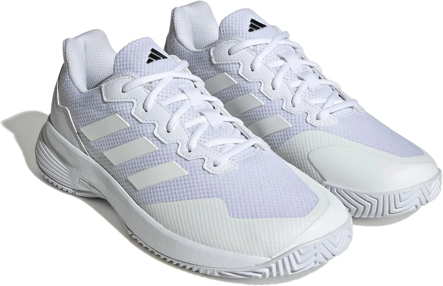 Мужские теннисные кроссовки Gamecourt 2.0 adidas, серебро — фото 4