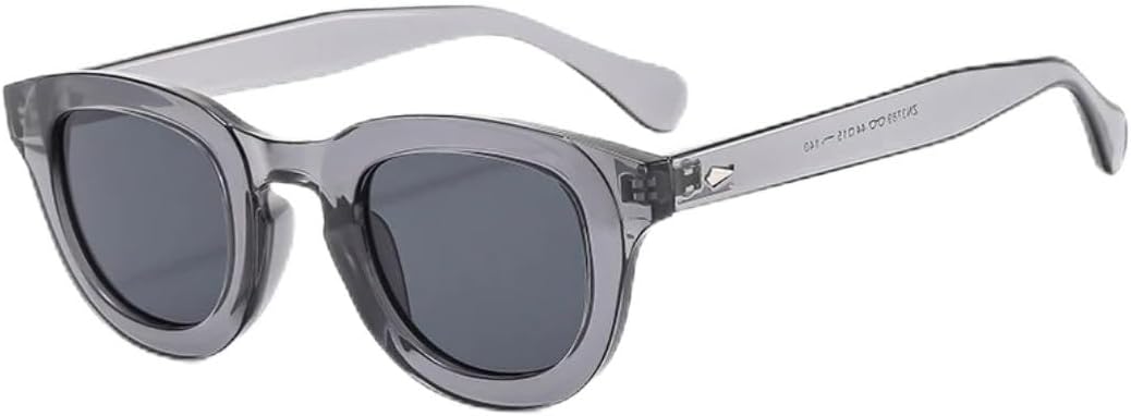 

Солнцезащитные очки с защитой UV400 | Маленькая оправа, линзы конфетного цвета | Для женщин и мужчин, для занятий спортом на открытом воздухе и вождения DSVIGF, Gray Gray