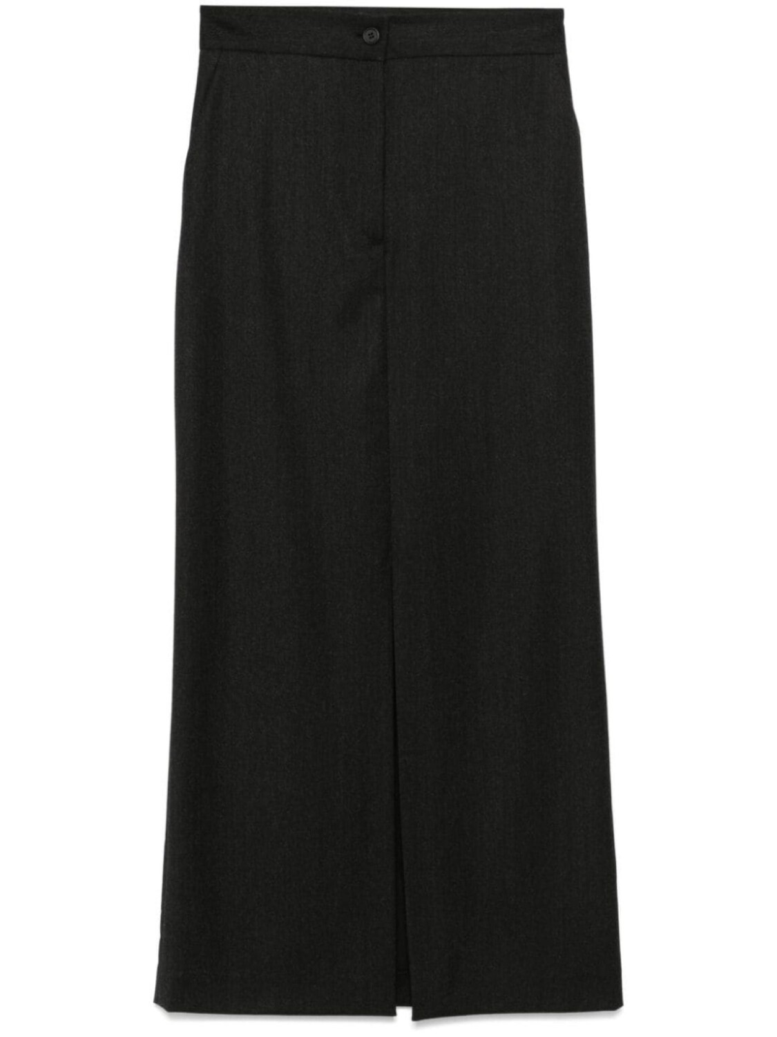 

Юбка макси с меланжевым эффектом от Antonelli, серый