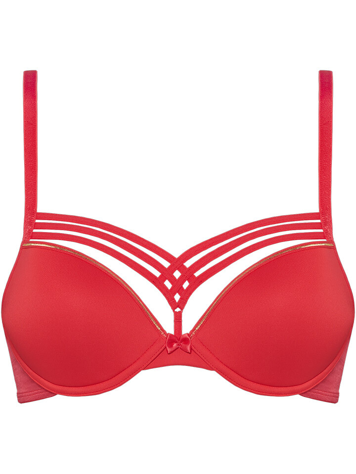 

Бюстгальтер пуш ап Marlies Dekkers, красный