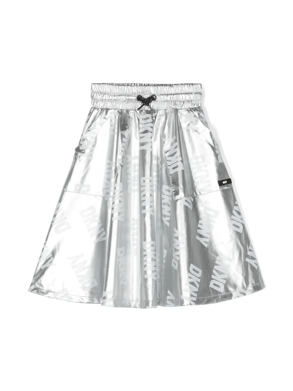 

Юбка с логотипом Dkny Kids, серый