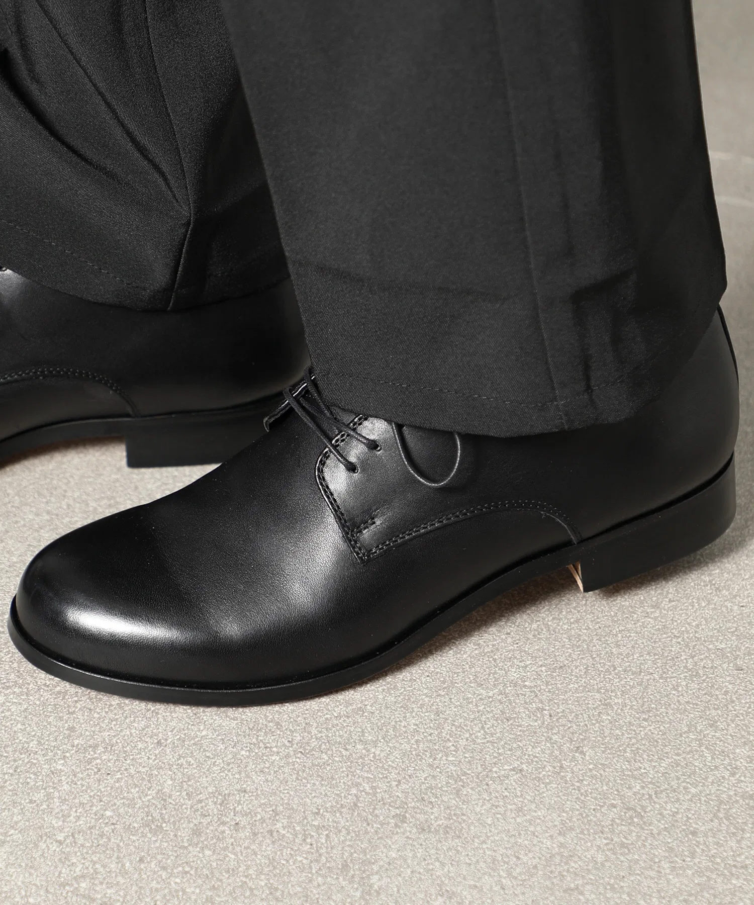 Мужские туфли дерби PADRONE DERBY PLAIN TOE SHOES — фото 4