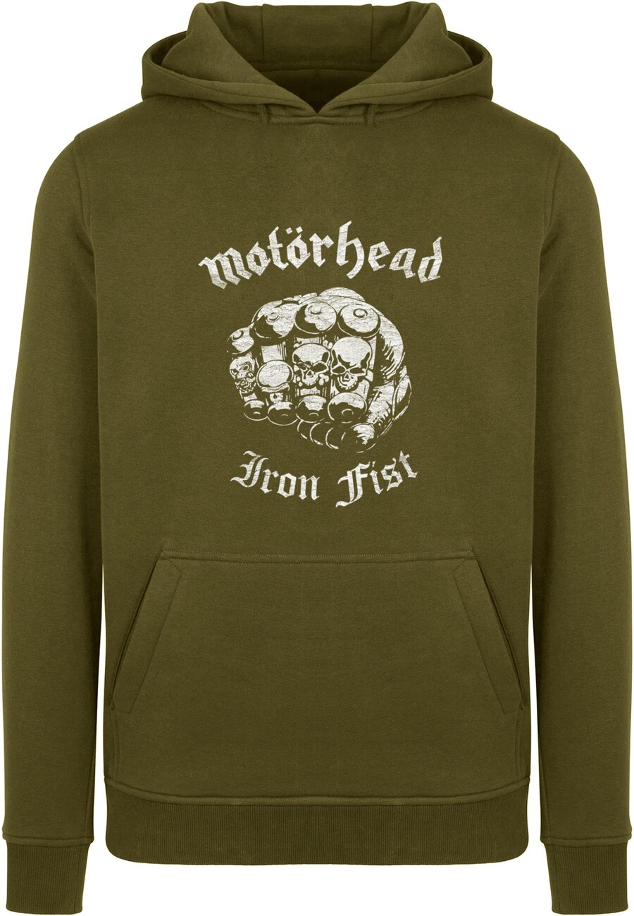 

Толстовка с капюшоном Merchcode Sweatshirt Motorhead - Iron Fist, оливковый