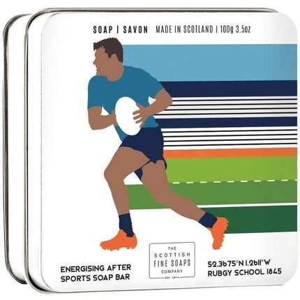 

Scottish Fine Soaps Мыло в банках на тему регби, 100 г