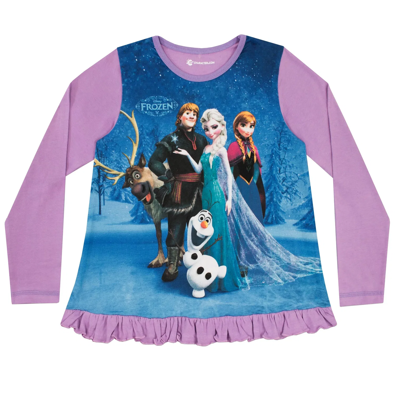 Пижама Frozen с принтом Disney, мультиколор — фото 2