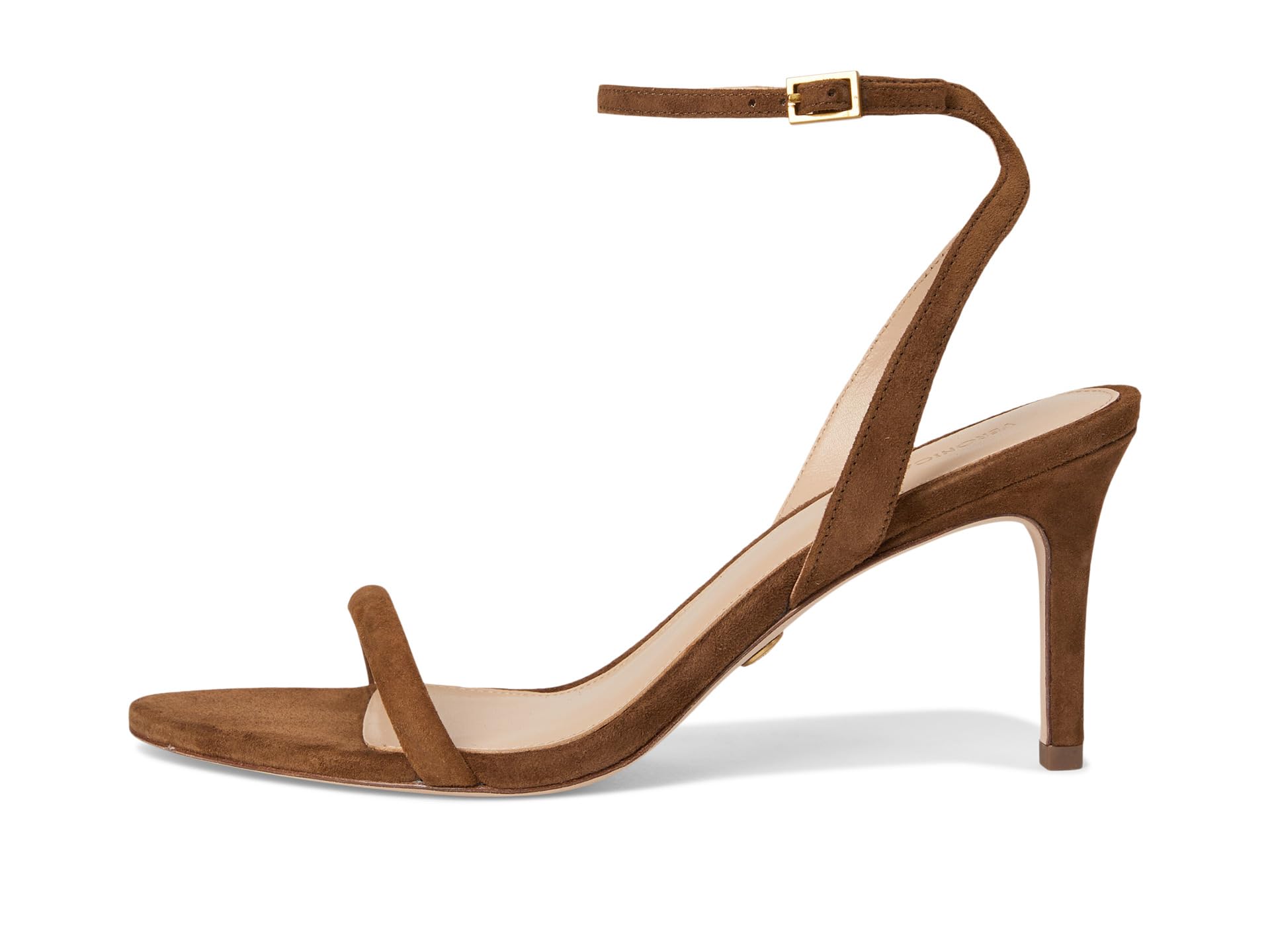 Сандалии Veronica Beard Sylvie 75, цвет Chestnut Brown Suede — фото 4