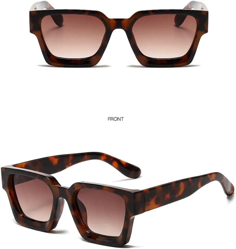 

Популярные модные солнцезащитные очки конфетных цветов для женщин в стиле ретро-панк, сине-зеленые оттенки, защита от ультрафиолета UV400 для мужчин HVTVTLA, Blue Tea