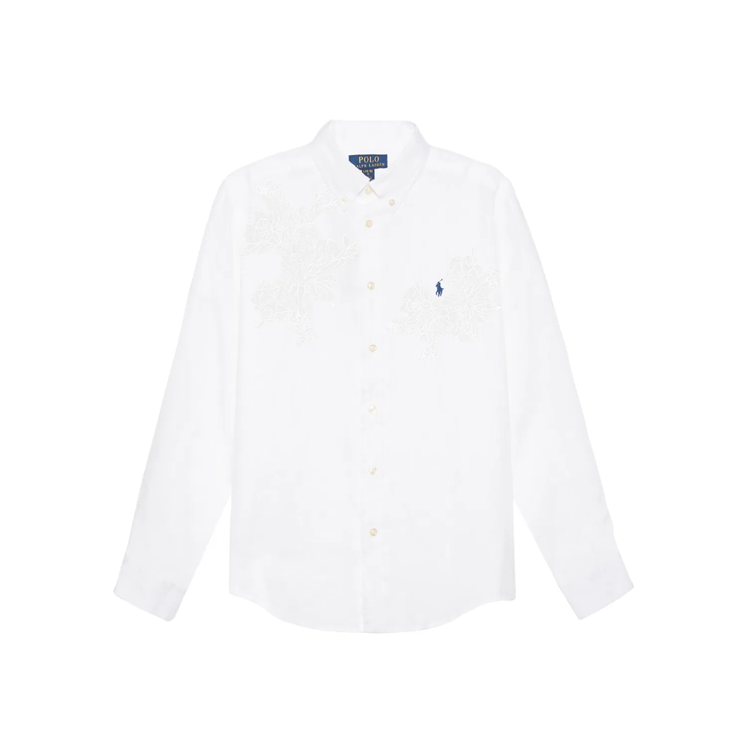 Детская рубашка Casual Shirt Polo Ralph Lauren белая