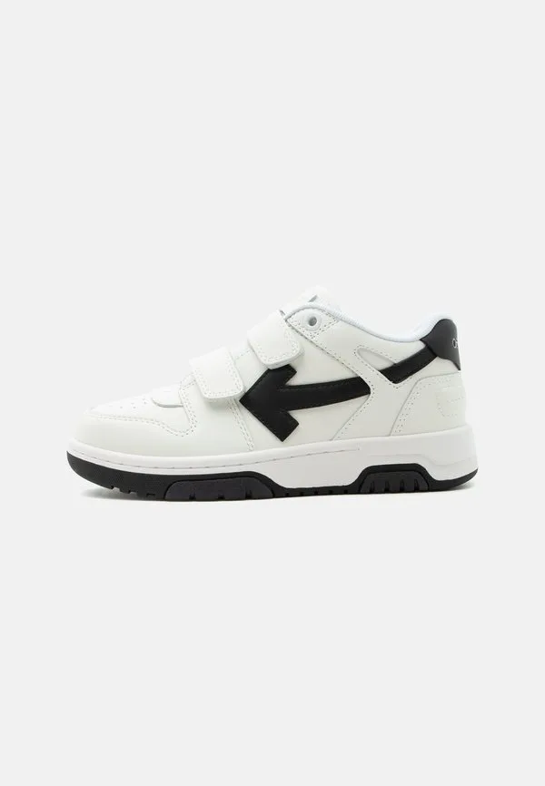Детские кроссовки с ремешками для ношения вне офиса Off-White, White/Black