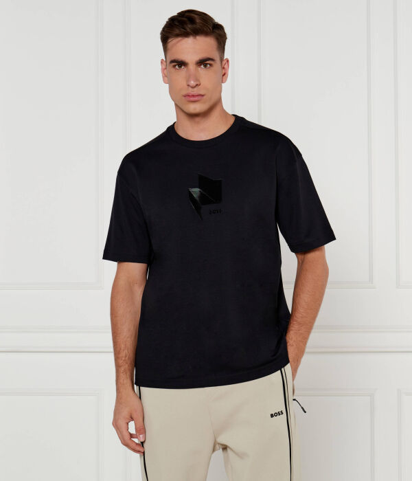 

Зеркало на футболке Relaxed fit Boss Green, черный