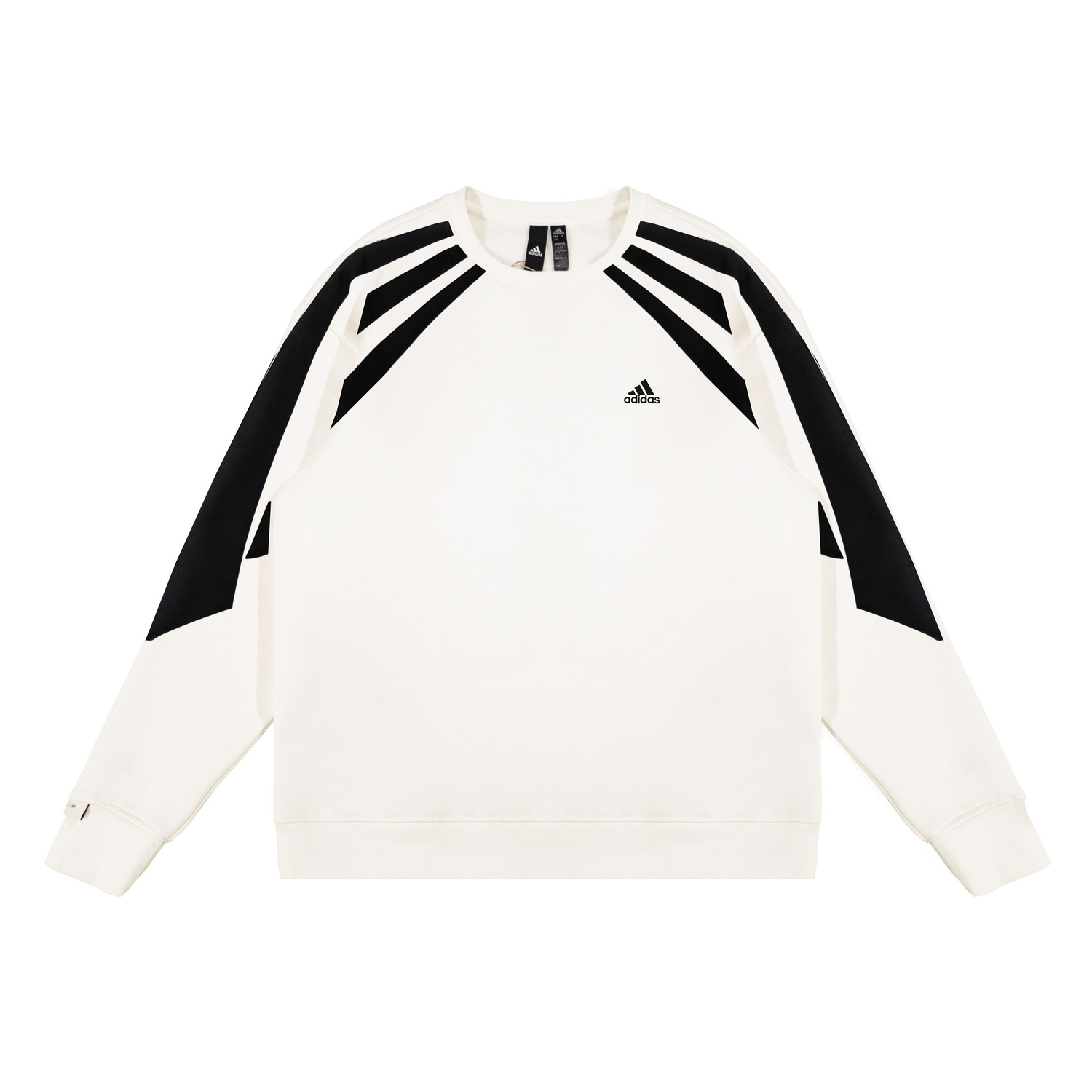 

Adidas Свитшоты Unisex белый Crew Neck Moderate Regular