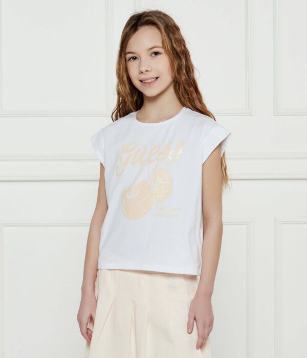

Футболка Guess без рукавов, белый