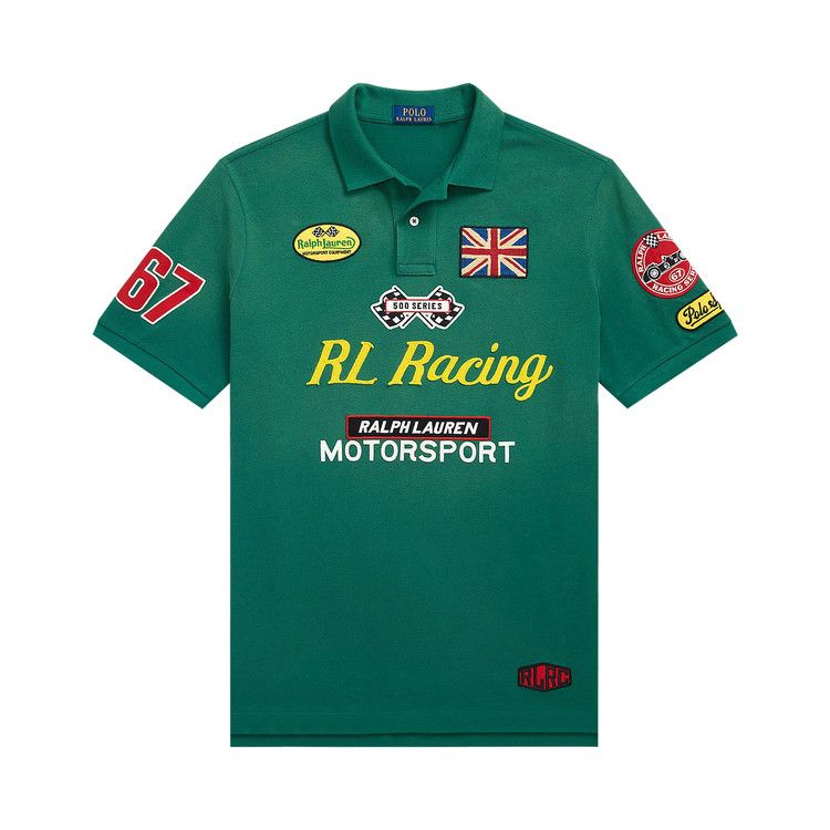 

Поло Polo Ralph Lauren Short-Sleeve Stretch Mesh Polo Shirt, Tennis Green