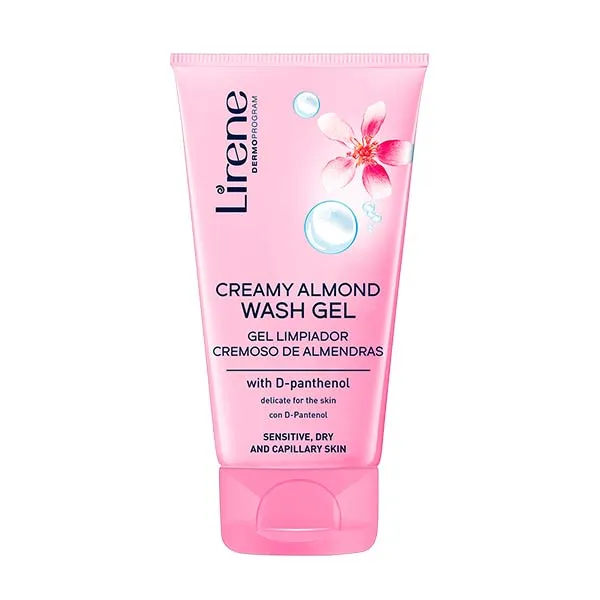 

Кремовый очищающий гель с миндалем Creamy Almond Wash Gel Lirene, 150 ml