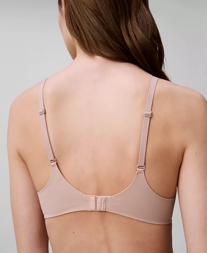 Женский бюстгальтер-майка Perfectly Fit Wireless QF8013 Calvin Klein, коричневый — фото 2