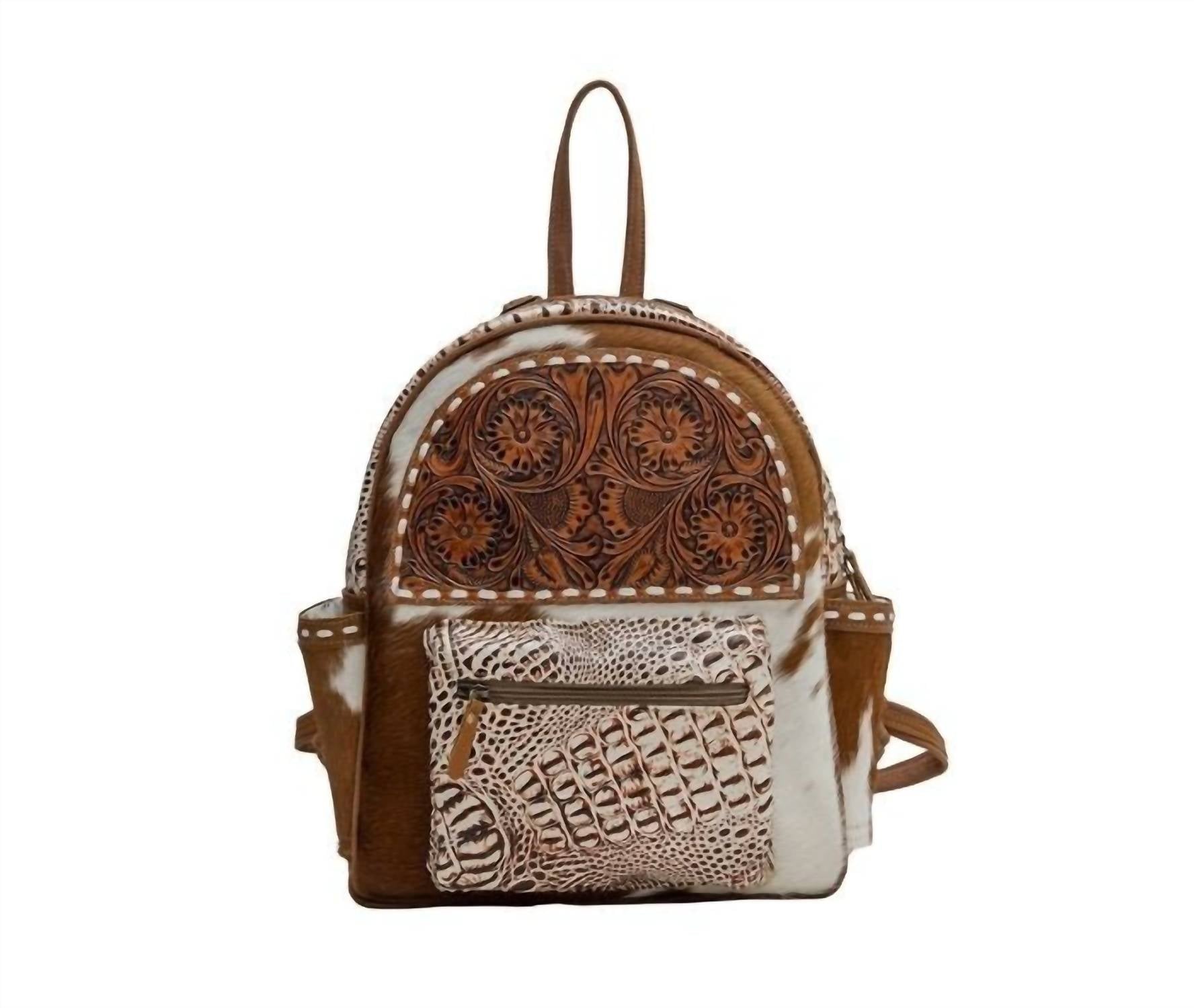 

Сумка Trophy Hand Tooled в коричневом/цвете слоновой кости Myra Bag, Коричневый, Сумка Trophy Hand Tooled в коричневом/цвете слоновой кости Myra Bag