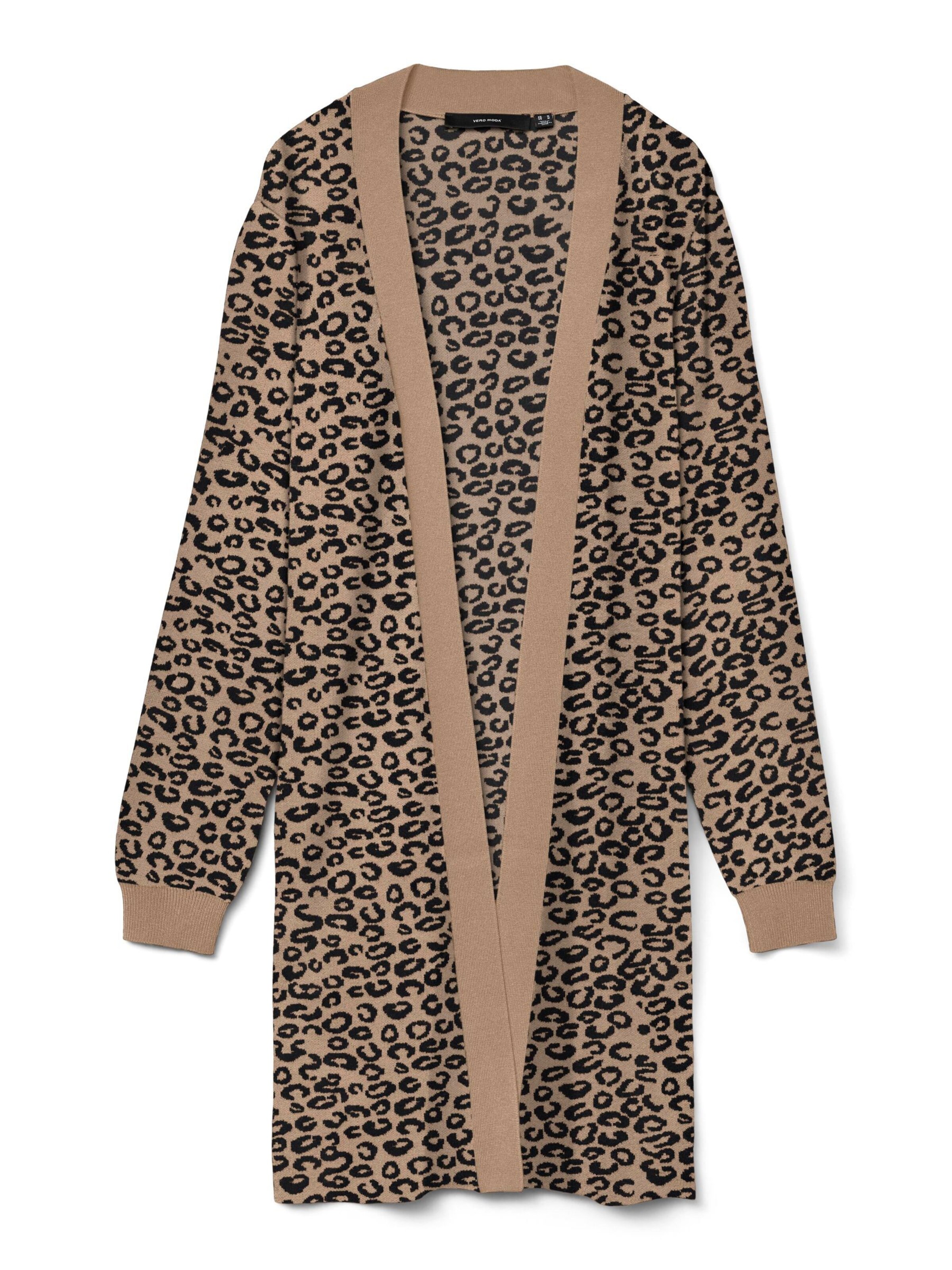 

Vero Moda Curve Кардиган 'VMCNancy' вязаный светло-коричневый