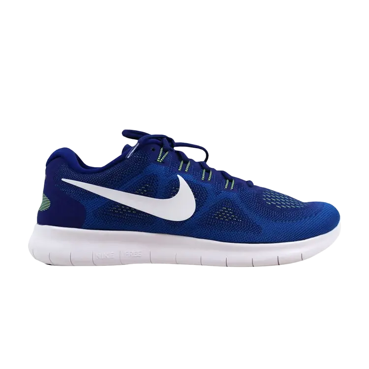 

Кроссовки Nike Free RN 2017 'Deep Royal Blue', синий