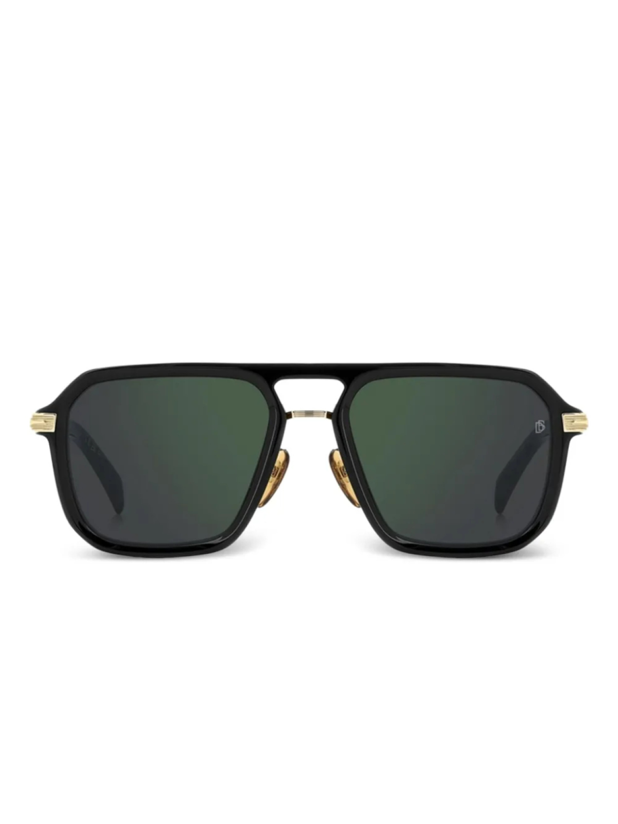 

Солнцезащитные очки DAVID BECKHAM EYEWEAR в прямоугольной оправе, черный
