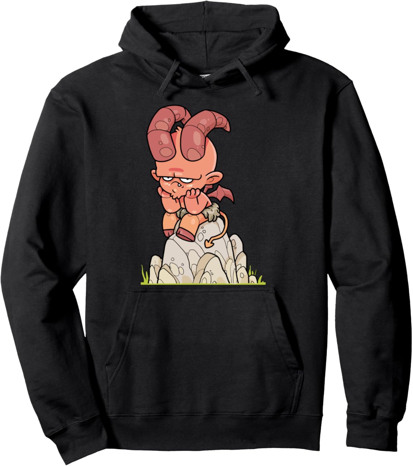 

Худи Crank Devil Goat Gift Demon Satan 666 Evil Cranky Devil Goat Gift Demon Satan 666 Evil, черный