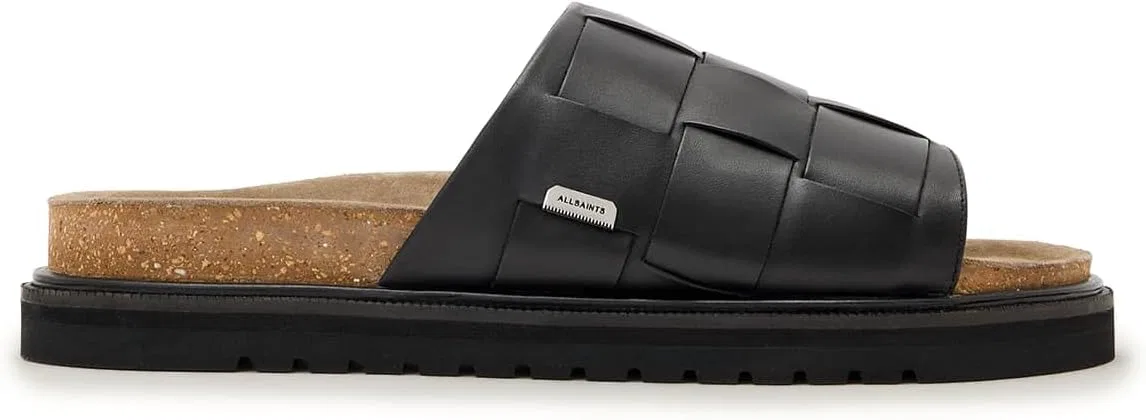 Сандалии плетеные AllSaints, Black
