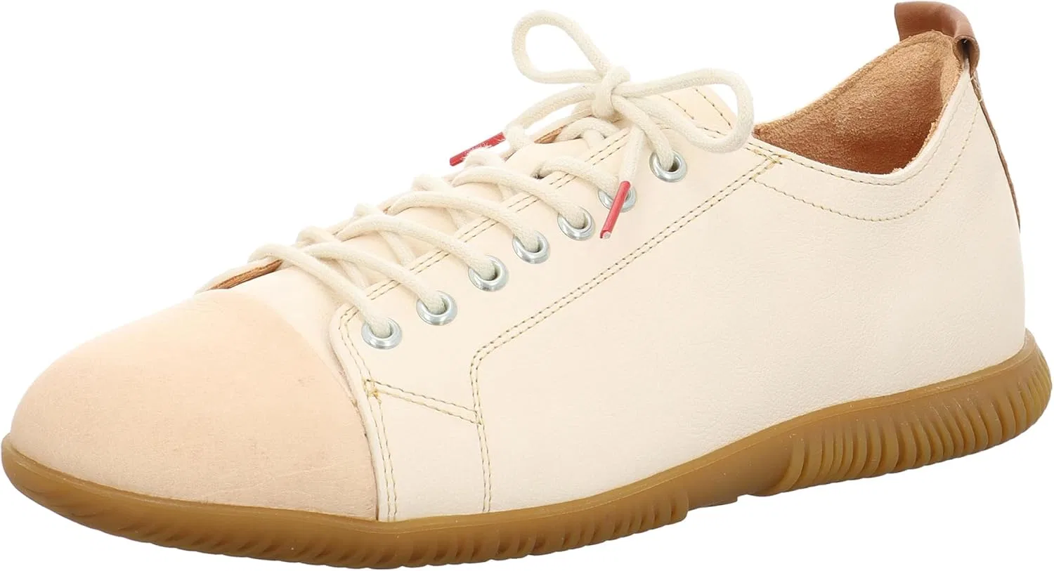 Туфли Think! Herren Hauki Chromfrei Gegerbte NachhaltigeSchnürhalbschuhe, 1000 Osso Estate