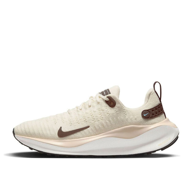 Кроссовки react infinity run flyknit 4 'beige' Nike, бежевый