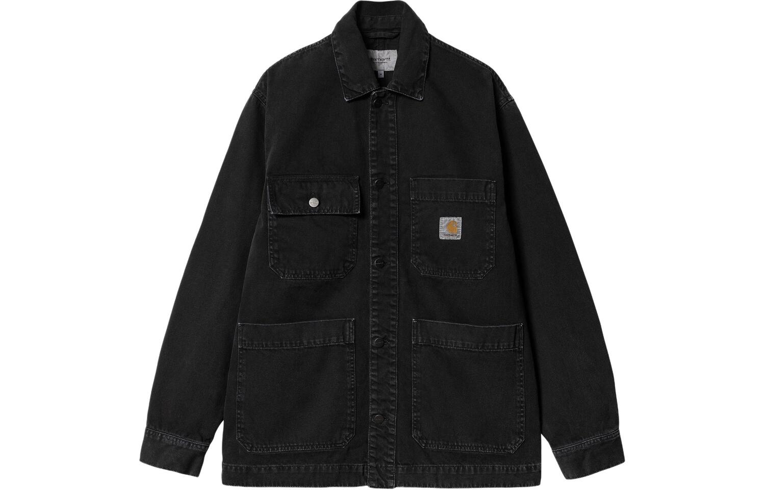 

Carhartt WIP Гарнизонное пальто мужское черное, Black