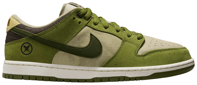 

Кроссовки Nike Yuto Horigome x Dunk Low SB 'Asparagus', зеленый
