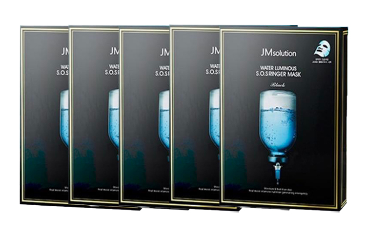 

JM Solution Deepwater Bomb маска для лица успокаивающая, увлажняющая, питающая, восстанавливающая для всех типов кожи 10 шт/уп JMsolution