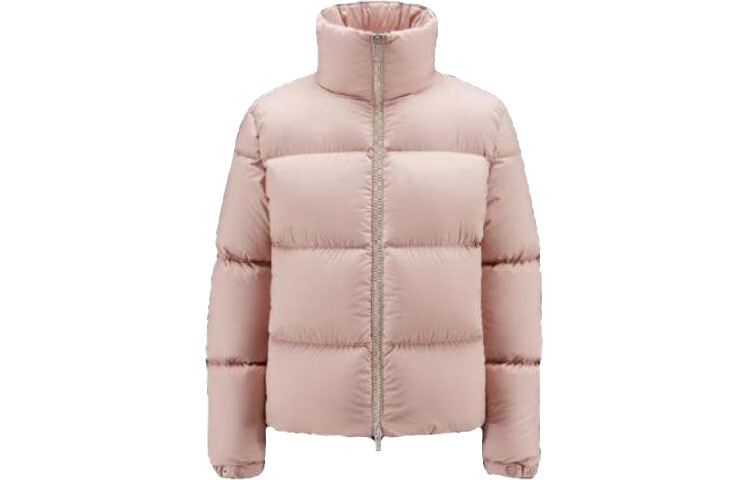 

Пуховик женский светло-розовый Moncler, светло-розовый