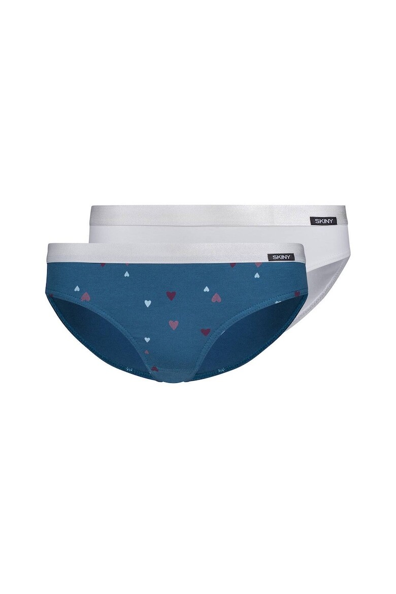 

Трусы с хлопком - 2 пары Skiny, белый
