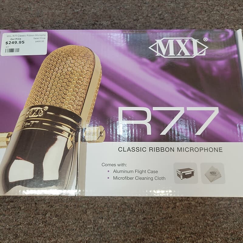 

Микрофон MXL R77 Classic Ribbon Mic