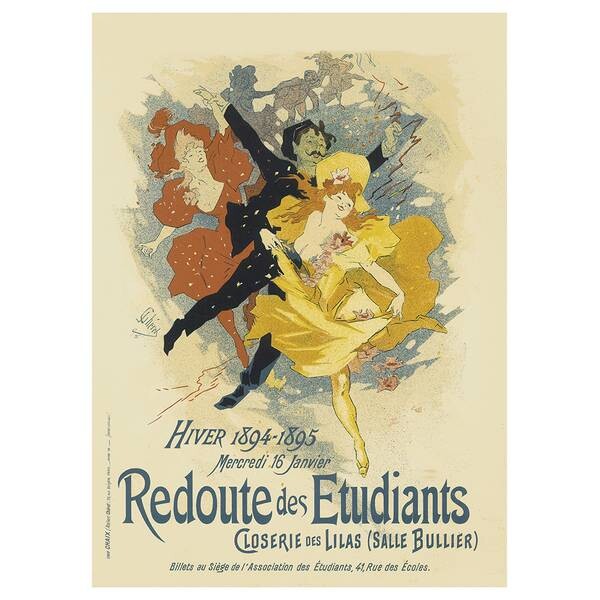 

Картина на холсте LegendArte Redoute des Etudiants, многоцветный