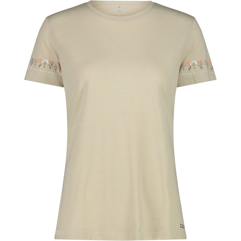 

Рубашка женская футболка Cmp, цвет arena-terra 01pt